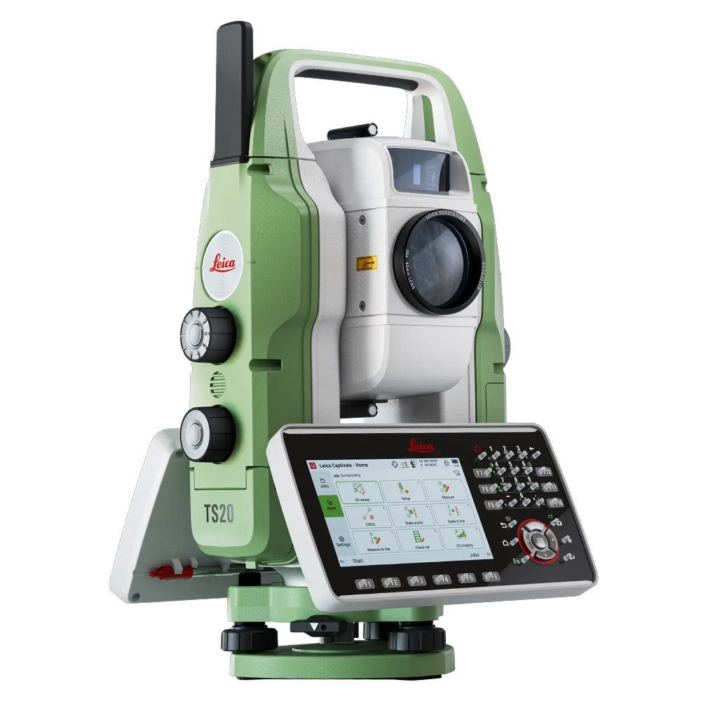 Estaciones Totales robotizadas con medición sin prisma