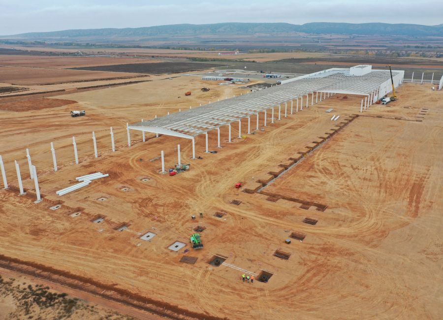 foto aérea de topografía en Teruel