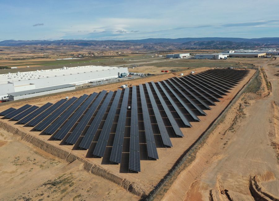 foto aérea de topografía en Teruel