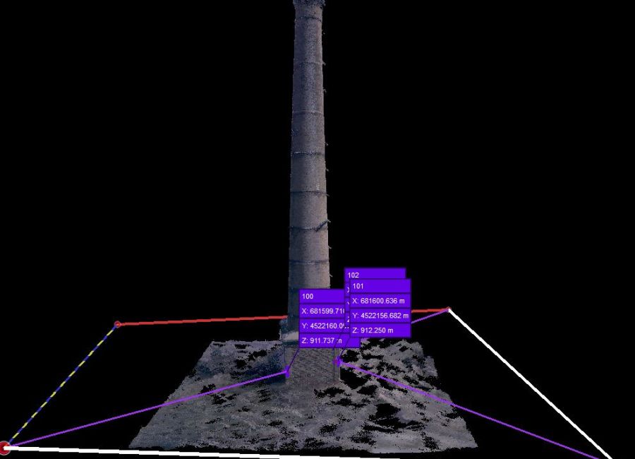 foto aérea de topografía en Teruel