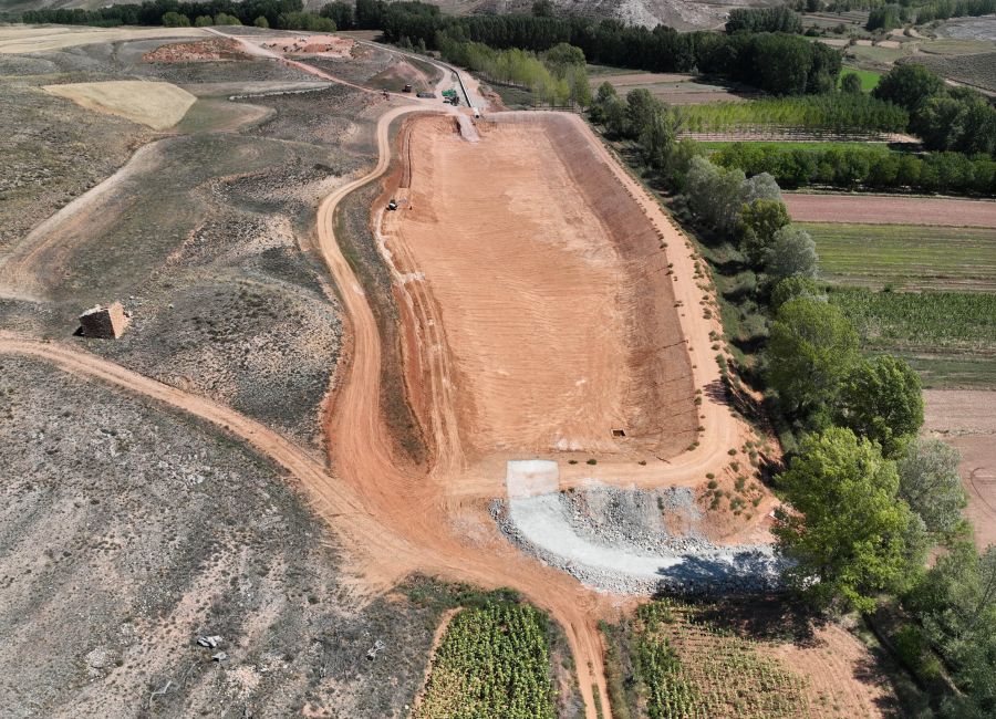 foto aérea de topografía en Teruel